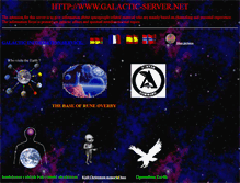 Tablet Screenshot of galactic-server.net